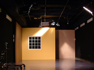 Edward Warmoth - Darden Video Studio - stage light